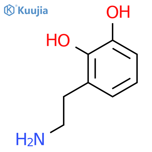 2,3-Dihydroxyphenethylamine structure
