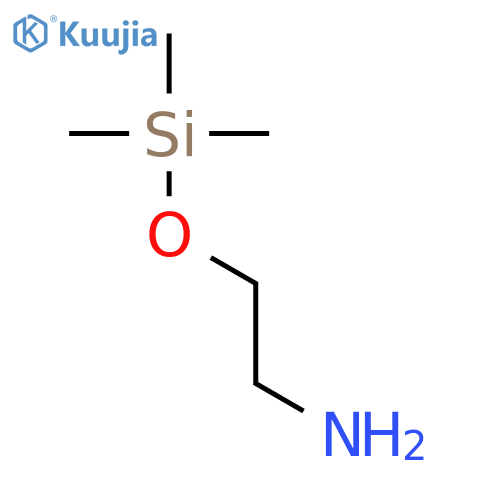 (2-aminoethoxy)trimethylsilane structure