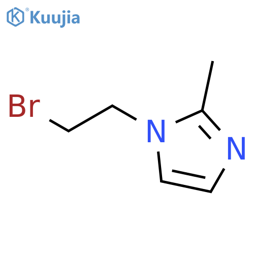 1-(2-bromoethyl)-2-methyl-1H-Imidazole hbr structure