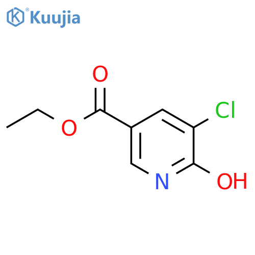 Ethyl 5-chloro-6-hydroxynicotinate structure