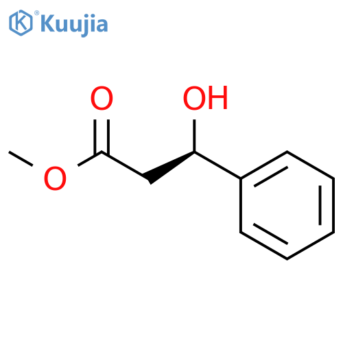 methyl (3R)-3-hydroxy-3-phenylpropanoate structure