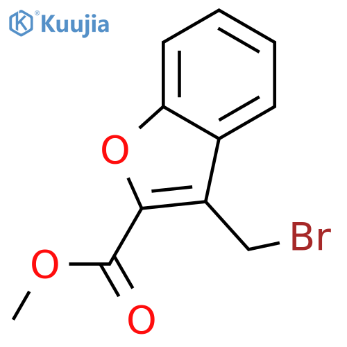 Methyl 3-(Bromomethyl)-1-benzofuran-2-carboxylate structure