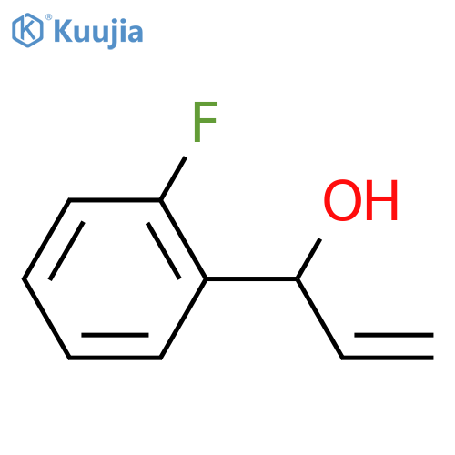 1-(2-fluorophenyl)prop-2-en-1-ol structure