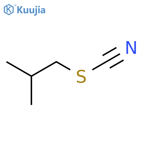 2-methylpropyl thiocyanate structure