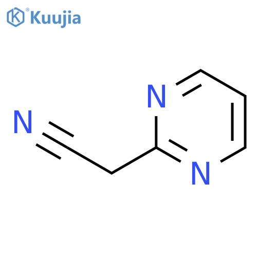 2-pyrimidin-2-ylacetonitrile structure