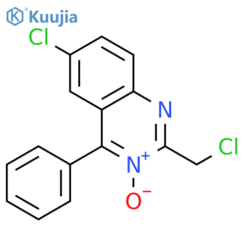 6-Chloro-2-(chloromethyl)-4-phenyl-quinazoline structure