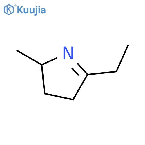 2H-Pyrrole, 5-ethyl-3,4-dihydro-2-methyl- structure