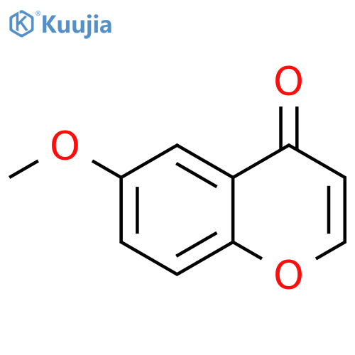 4H-1-Benzopyran-4-one, 6-methoxy- structure