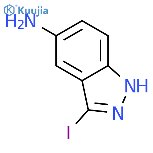 3-Iodo-1H-indazol-5-amine structure
