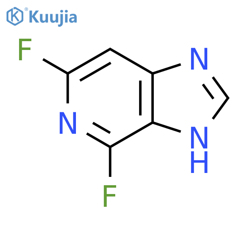 4,6-difluoro-1H-imidazo[4,5-c]pyridine structure