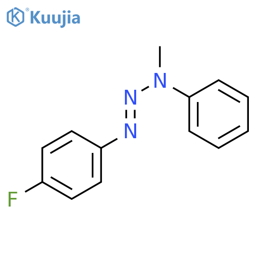 1-Triazene, 1-(4-fluorophenyl)-3-methyl-3-phenyl- structure