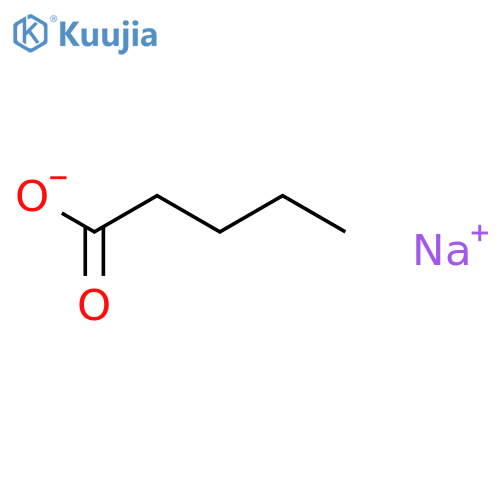 Valeric Acid Sodium Salt structure