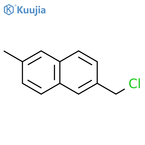 Naphthalene, 2-(chloromethyl)-6-methyl- structure