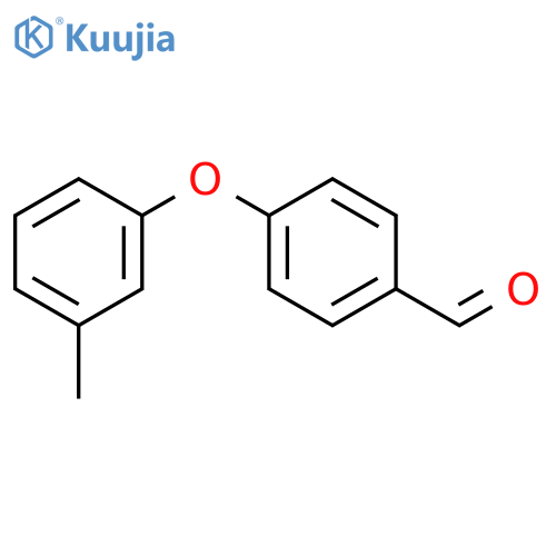 4-(3-methylphenoxy)benzaldehyde structure