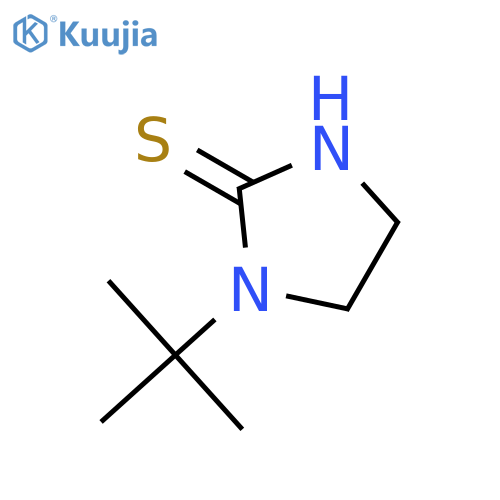 2-Imidazolidinethione, 1-(1,1-dimethylethyl)- structure