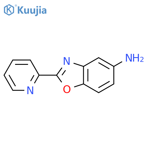 5-Benzoxazolamine, 2-(2-pyridinyl)- structure