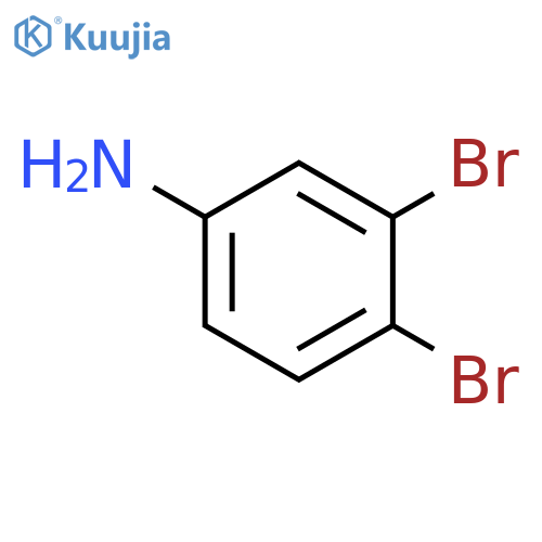 3,4-dibromoaniline structure