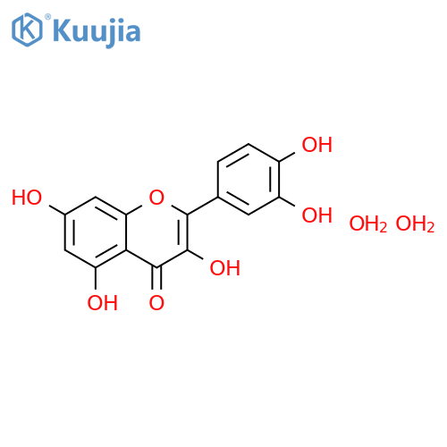 Quercetin dihydrate structure
