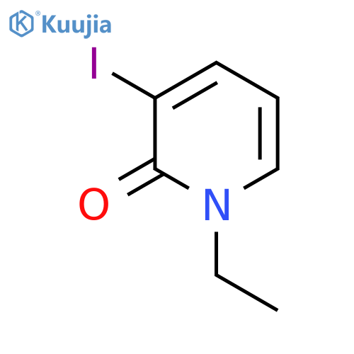 1-Ethyl-3-iodopyridin-2(1H)-one structure