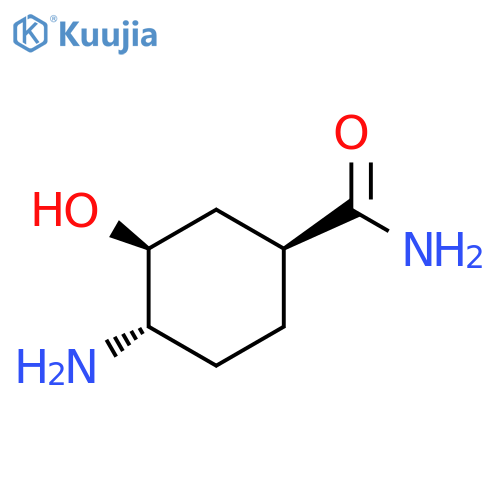 Cyclohexanecarboxamide, 4-amino-3-hydroxy-, (1S,3S,4S)- (9CI) structure