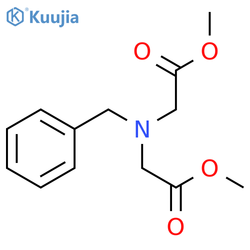 Methyl 2-Benzyl(2-methoxy-2-oxoethyl)aminoacetate structure