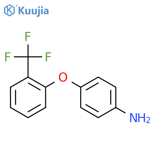 4-2-(Trifluoromethyl)phenoxyaniline structure