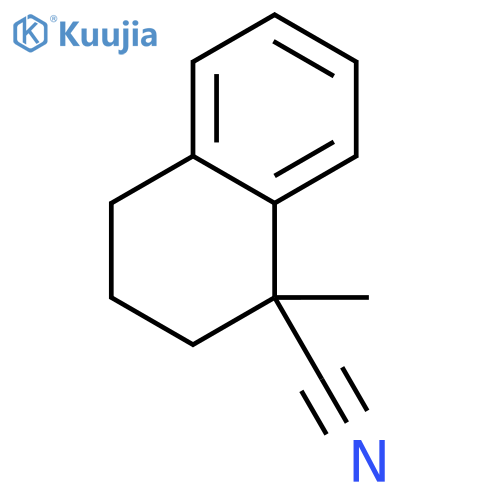 1-Naphthalenecarbonitrile, 1,2,3,4-tetrahydro-1-methyl- structure