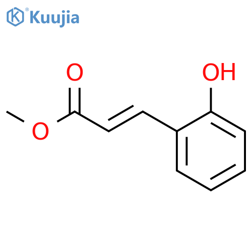 2-Propenoic acid, 3-(2-hydroxyphenyl)-, methyl ester, (2E)- structure