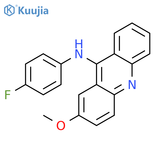 9-Acridinamine, N-(4-fluorophenyl)-2-methoxy- structure