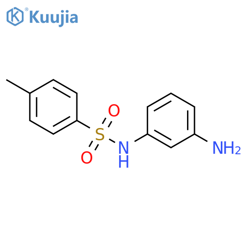 Benzenesulfonamide,N-(3-aminophenyl)-4-methyl- structure