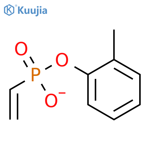 Phosphonic acid, ethenyl-, mono(methylphenyl) ester structure