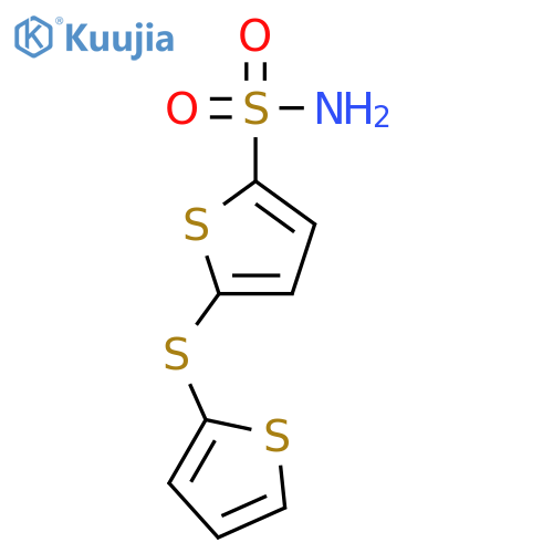 5-(2-Thienylthio)thiophene-2-sulfonamide structure