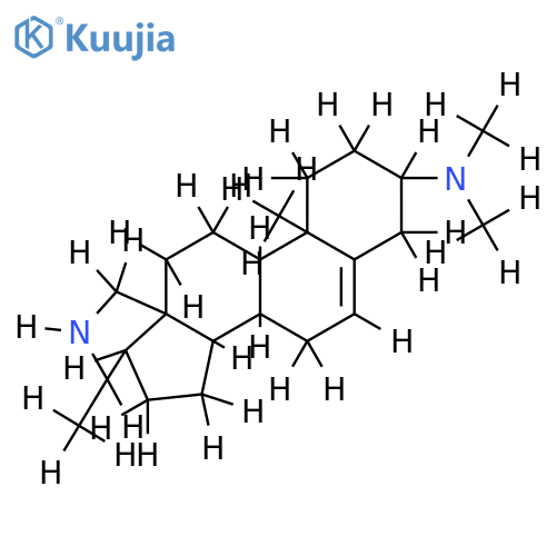 3beta-Dimethylamino-23-nor-con-5-en structure