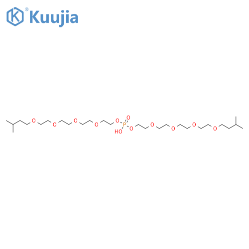 3,6,9,12-Tetraoxahexadecan-1-ol,15-methyl-, 1,1'-(hydrogen phosphate) structure