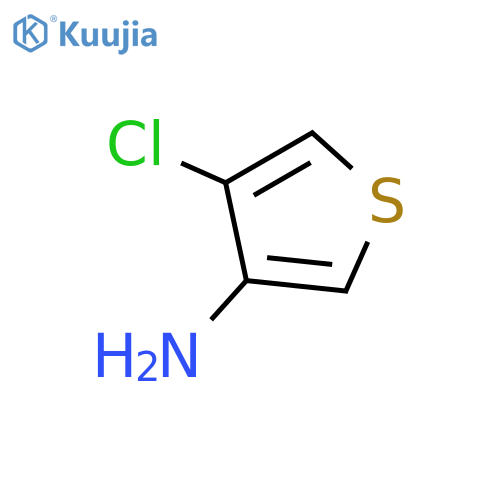 4-Chlorothiophen-3-amine structure