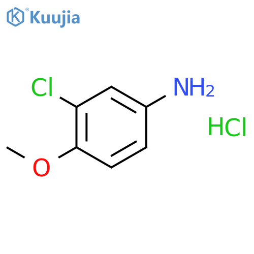 3-Chloro-4-methoxyaniline hydrochloride structure