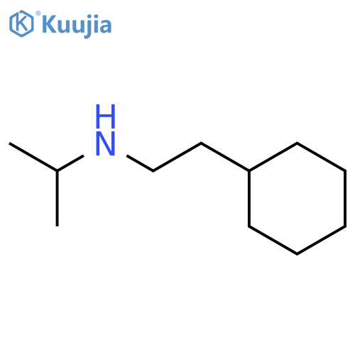 (2-cyclohexylethyl)(propan-2-yl)amine structure