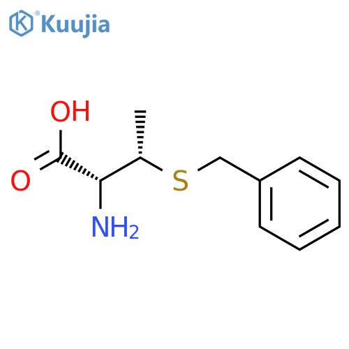 Butanoic acid, 2-amino-3-[(phenylmethyl)thio]-, (R*,S*)- structure