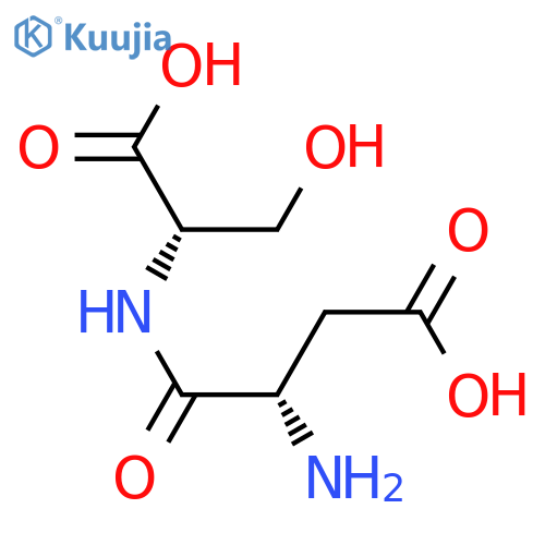L-Serine, L-a-aspartyl- structure