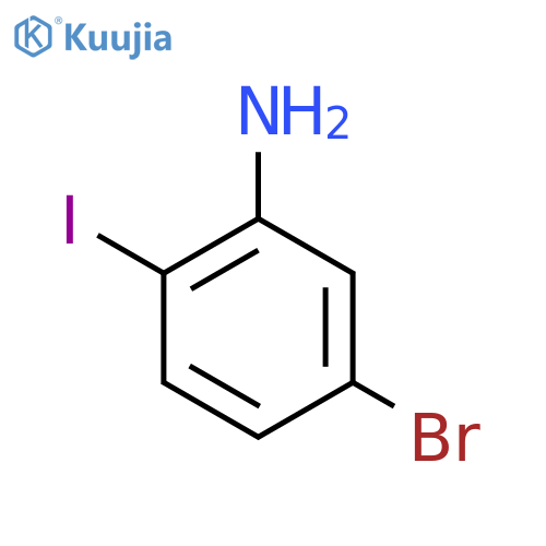 5-Bromo-2-iodoaniline structure