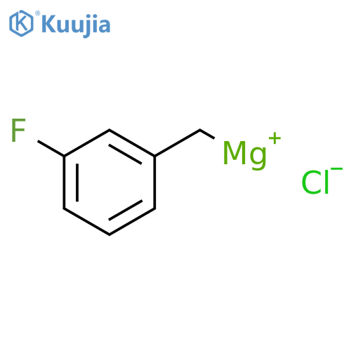 3-Fluorobenzylmagnesium chloride structure