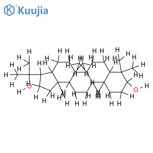 (3beta,21alphaH)-3,22-Hopanediol structure