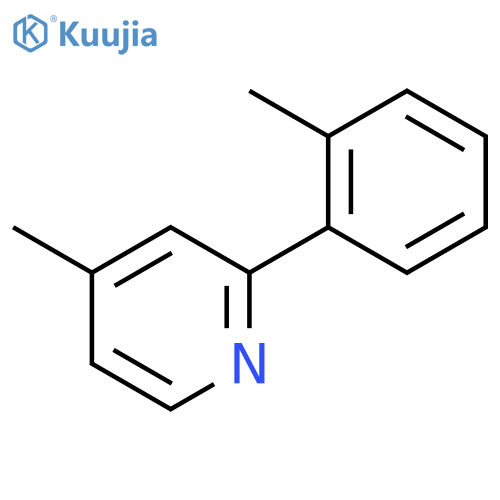 4-methyl-2-(2-methylphenyl)pyridine structure