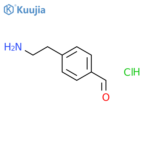 P-Aminoethylbenzaldehyde Hydrochloride structure