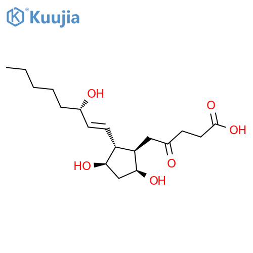 2,3-Dinor-6-keto Prostaglandin F1α structure