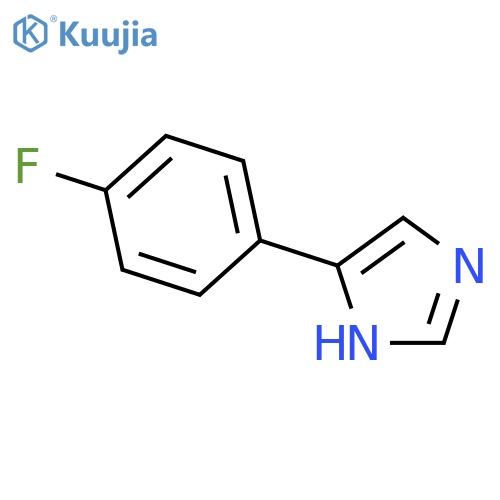 4-(4-Fluorophenyl)-1h-imidazole structure