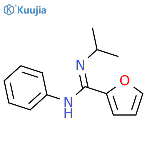 2-Furancarboximidamide,N'-(1-methylethyl)-N-phenyl- structure