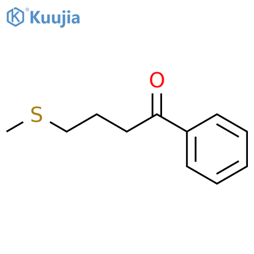 1-BUTANONE, 4-(METHYLTHIO)-1-PHENYL- structure