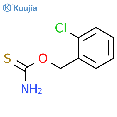 CARBAMOTHIOIC ACID, O-[(2-CHLOROPHENYL)METHYL] ESTER structure