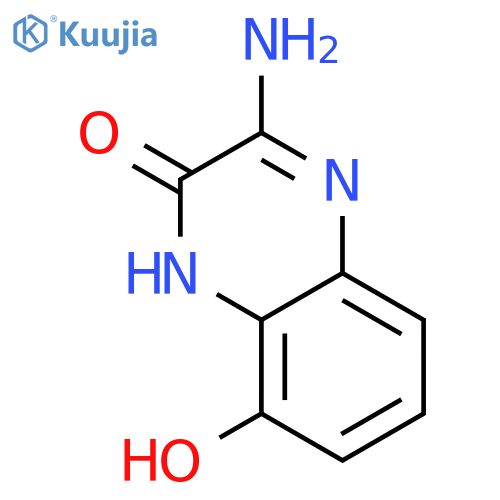 3-Amino-8-hydroxyquinoxalin-2(1H)-one structure
